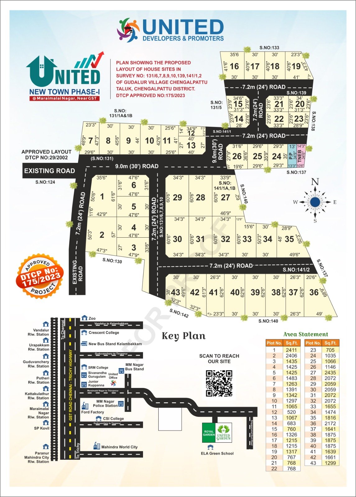 Premium DTCP & RERA Approved Villa Plots